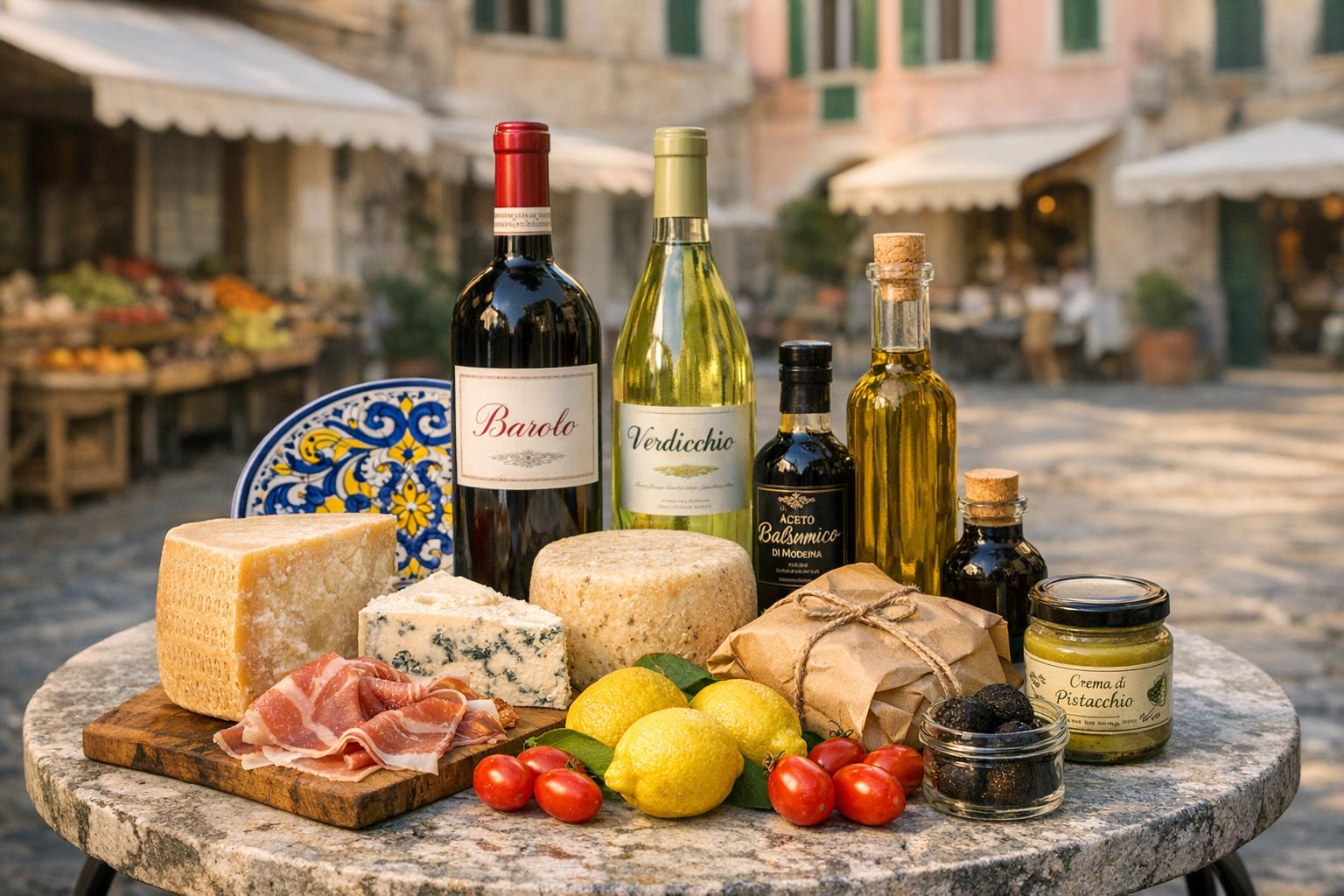 Co przywieźć z Włoch – najlepsze pamiątki, jedzenie i wino z każdego regionu