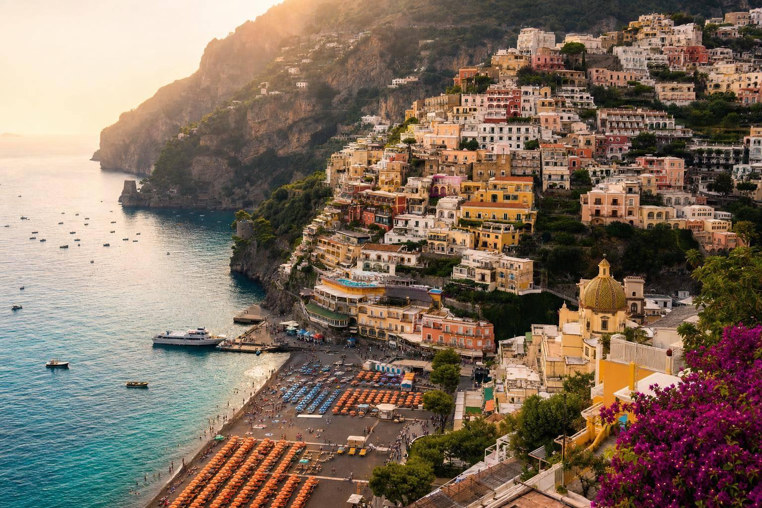 Positano – co zobaczyć, plaże i jak dojechać (perła Wybrzeża Amalfi)